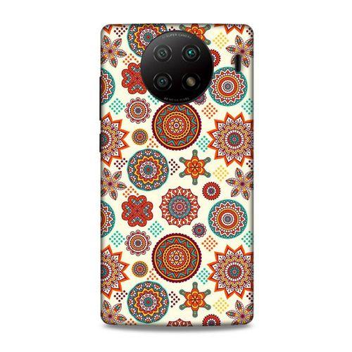 Lopard Xiaomi Redmi Note 9 5g Uyumlu Kılıf Ethnic Culture (41) Tank Kılıf
