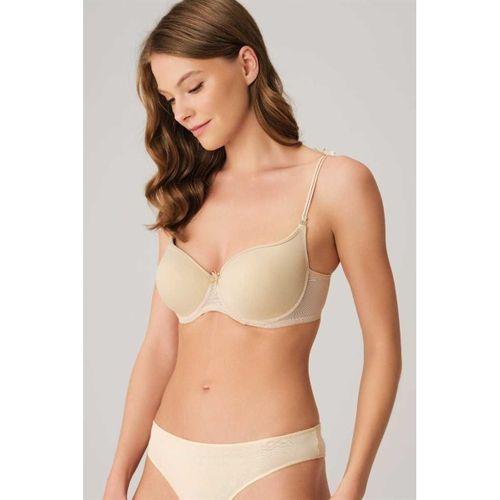 Kadın Balenli Desteksiz Dolgusuz Askıları Çıkabilen Yumuşak Süngerli Günlük Klasik T-shirt Sütyeni