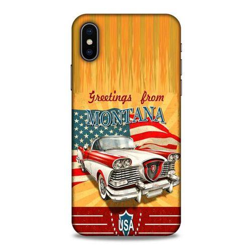Retro (13) Desen Silikon Kap Renkli Apple iPhone XS Kılıf