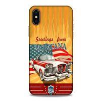 Retro (13) Desen Silikon Kap Renkli Apple iPhone XS Kılıf
