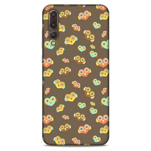 Baykuşlar (10) Desenli Silikon Kapak Telefon Kabı Huawei P20 Pro Kılıf