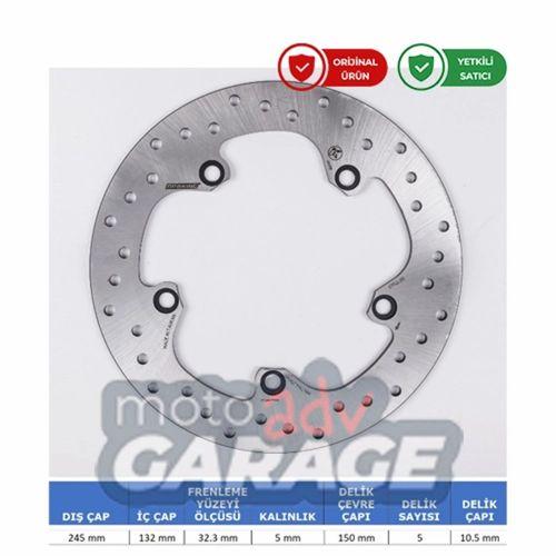 Braking Yamaha Tenere 700 için Arka Fren Diski RF7549