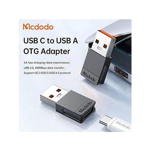 Mcdodo OT-6970 Type-C To Usb Dönüştürücü Adaptör Siyah