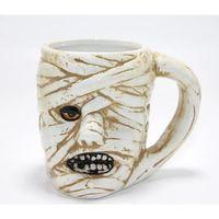Antik Mısır Mumi (mummy) Figürlü 3d Kabartmalı Kupa Bardak Alk4897