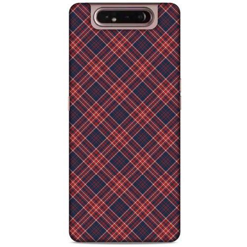 Gömlek (34) Desenli Silikon Kapak Telefon Kabı Samsung Galaxy A80 Kılıf