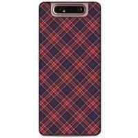 Gömlek (34) Desenli Silikon Kapak Telefon Kabı Samsung Galaxy A80 Kılıf