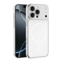 Apple iPhone 14 Pro Max Kılıf Zore M-Safe Şarj Özellikli Kamera Korumalı Spark Kapak