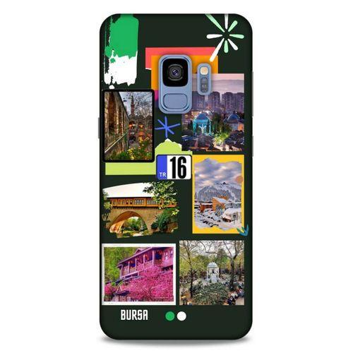 Lopard Samsung Galaxy S9 Uyumlu Kılıf Şehirli ※ (16) Bursa Kalın Kılıf