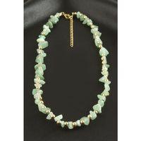 Yeşim Kırık Doğaltaş Kolye