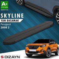 S-Dizayn Peugeot 2008 2 Skyline Siyah Yan Basamak 183 Cm 2020 Üzeri A+ Kalite