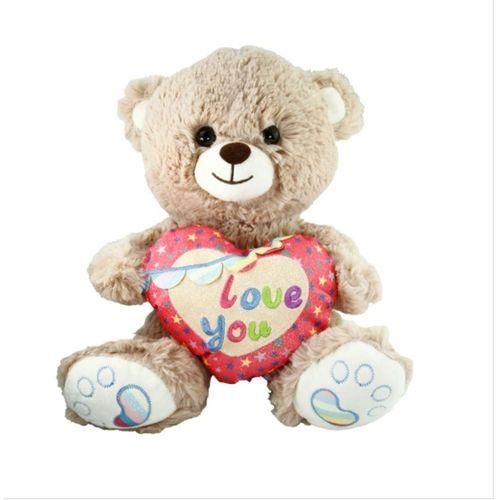 PJH2324 PELUŞ 30CM LOVE YOU KALPLİ AYI -VRD