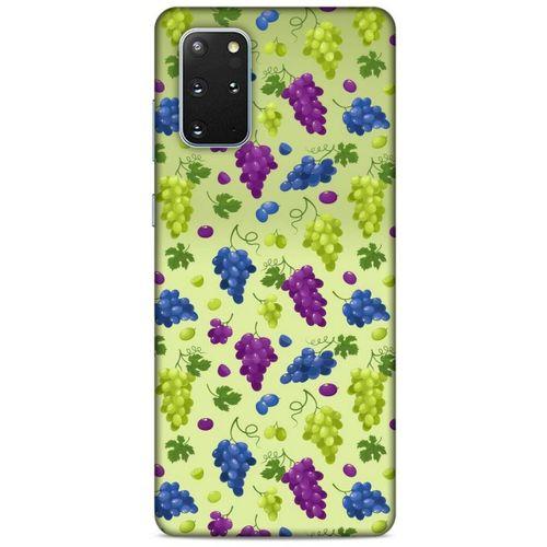 Frutix Üzüm 02 Samsung Galaxy S20 Plus Kılıf Desenli Silikon