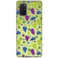 Frutix Üzüm 02 Samsung Galaxy S20 Plus Kılıf Desenli Silikon