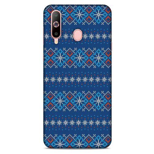 Kazak (26) Desenli Silikon Kapak Telefon Kabı Samsung Galaxy A60 Kılıf