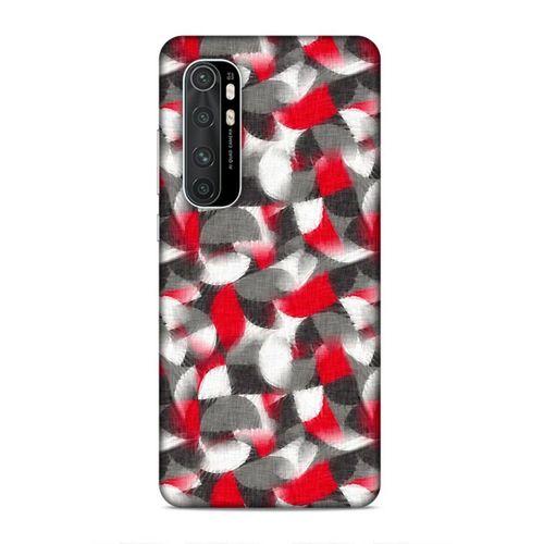 Xiaomi Mi Note 10 Lite Uyumlu Kılıf Romans (38) Neo Hybrid Kılıf Kırmızı Gri