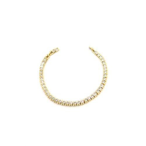 Taşlı Bileklik - Altın