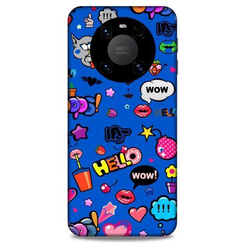 Lopard Huawei Mate 40 Pro Uyumlu Kılıf Pop Culture (7) Telefon Kılıfı