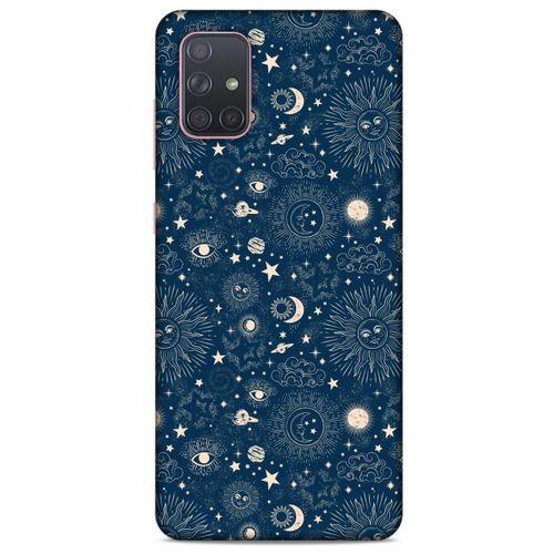 Spacex (13) Tema Silikon Kap Samsung Galaxy A71 Kılıf