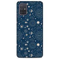 Spacex (13) Tema Silikon Kap Samsung Galaxy A71 Kılıf