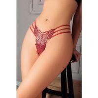 Kiremit Kelebek Desen Tanga String