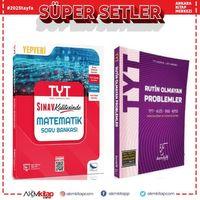 Sınav TYT Matematik ve Karekök Rutin Olmayan Problemler Soru Bankası 2 Kitap Set