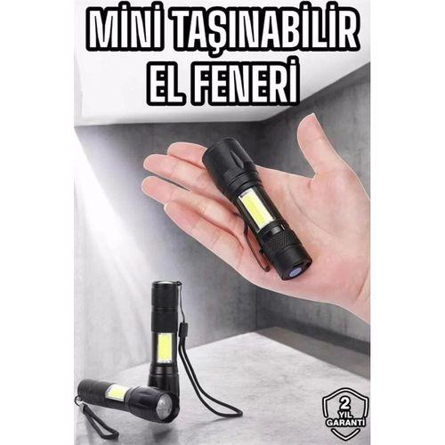 Işıldak El Feneri Kamp Lambası Mini Taşınabilir Acil Durum Lambası Fener Led Işık