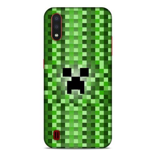 Lopard Samsung Galaxy A01 Uyumlu Kılıf PiXel (31) TPU Kılıf Steve Surat