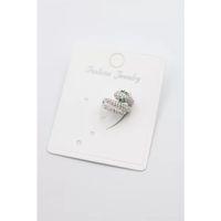 Yılan Kıkırdak Küpe - Gümüş