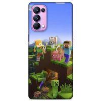 Lopard Oppo Reno 5 Pro 5G Uyumlu Kılıf PiXel (29) Arka Koruma Kılıfı Tüm Karakterler