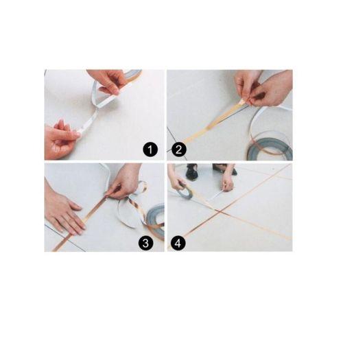 Zhltools Fayans Arası Izolasyon Bantı Gold 0,5 cm