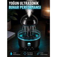Ultrasonik Denizanası Hava Nemlendirici Sessiz Çalışan Rgb Ortam Işıklı Aromaterapi Difüzörü