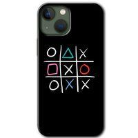MRCİLETİSİM iPhone 13 Kılıf HD Desen Baskılı Arka Kapak + Temperli Cam - Sauce