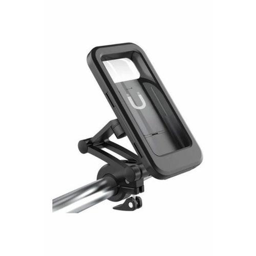 Gidon Bağlantılı Su Geçirmez Mıknatıslı Motorsiklet Telefon Tutucu