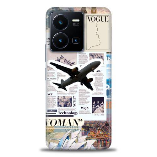 Tecno Spark Go 2023 Kılıf HD Baskılı Kılıf - Net Woman + Tam Ekran Koruyucu