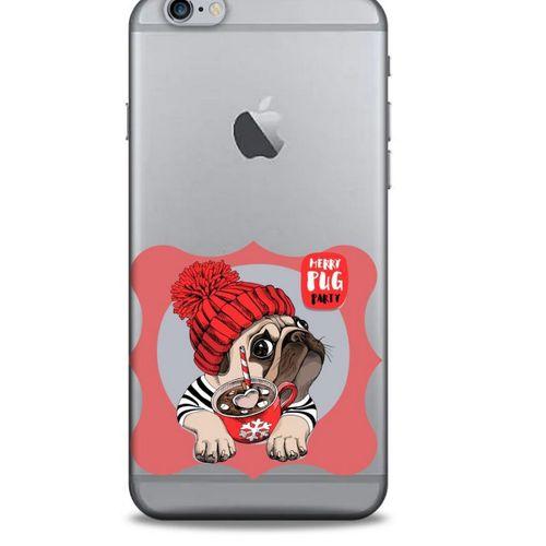 Zoologix (20) Apple Iphone 6S Plus Şeffaf Kılıf Silikon Desenli