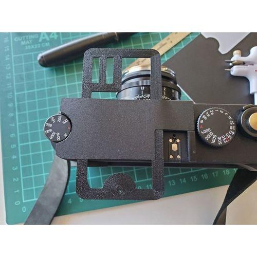 Leica M10 Üst Kapak Koruyucu Film Dekal Şablonu 3D Baskı (Bu ürün Sadece Plastik parçadır - Almadan Önce Soru Sorabilirsiniz)