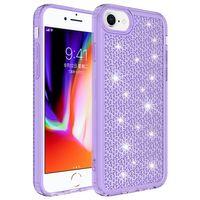 Apple iPhone 8 Kılıf Airbagli Parlak Tasarımlı Zore Snow Kapak