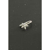 Çiçek Tragus Zirkon Taşlı Piercing 1 Adet