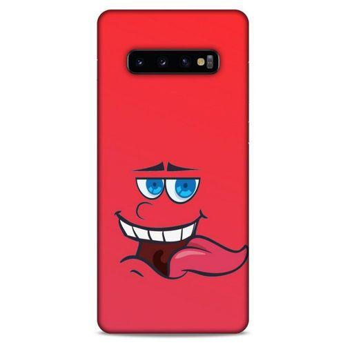 Emojix (70) Samsung Galaxy S10 Plus Kılıf Silikon Kapak Desenli