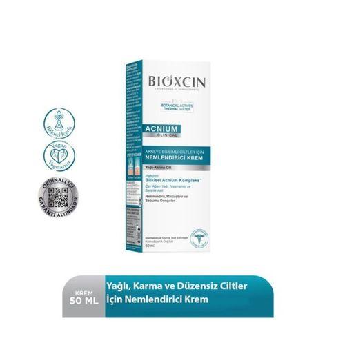 Bioxcin Acnium Sebum Dengeleyici Nemlendirici Krem 50 ml