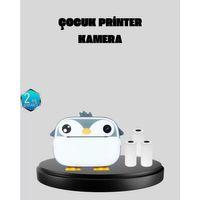 Mini Çocuk Kamera Anında Baskı Özellikli Hd Video Termal Yazıcılı
