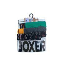 Star 105 Desenli Jakar Erkek  3'lü Kemer Boxer