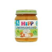 Hipp Organik Sebze ve Tavuklu Kremalı Pirinç 125 Gr