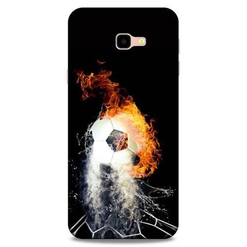 Lopard Samsung Galaxy J4 Plus Uyumlu Kılıf FireX (35) Fit Design Kılıf Futbol
