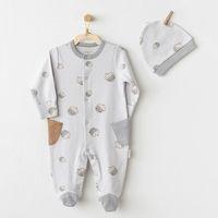Andywawa Andywawa AC26104 Hello Autumn Tulum Takım Grey