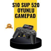 2025 A Kalite S10 Gamepad 520 Oyunlu Tv Bağlantılı Retro Atari Konsolu
