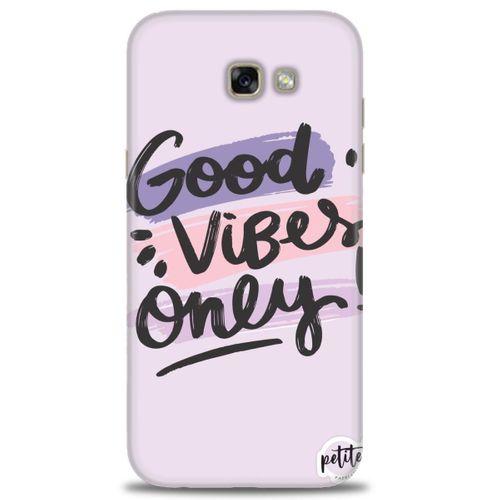 Samsung Galaxy A7 2017 / A720 Kılıf HD Baskılı Kılıf - Good Vibes + Tam Ekran Koruyucu