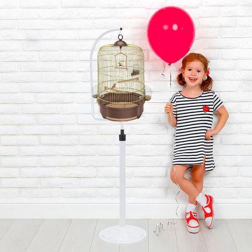 Imac Mılly Yuvarlak Kuş Kafesi Kahve/gold 2-li 33x53cm3