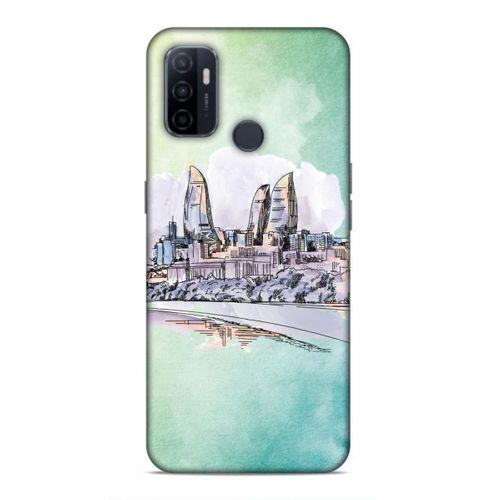 Huawei P40 Uyumlu Kılıf Azarbaijan (2) Kabı Baki Silüet