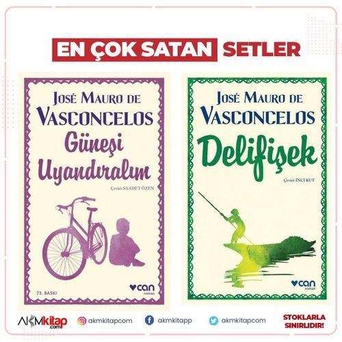 Can Yayınları Joe Mauro De V. Güneşi Uyandıralım ve Delifişek 2 Kitap Set